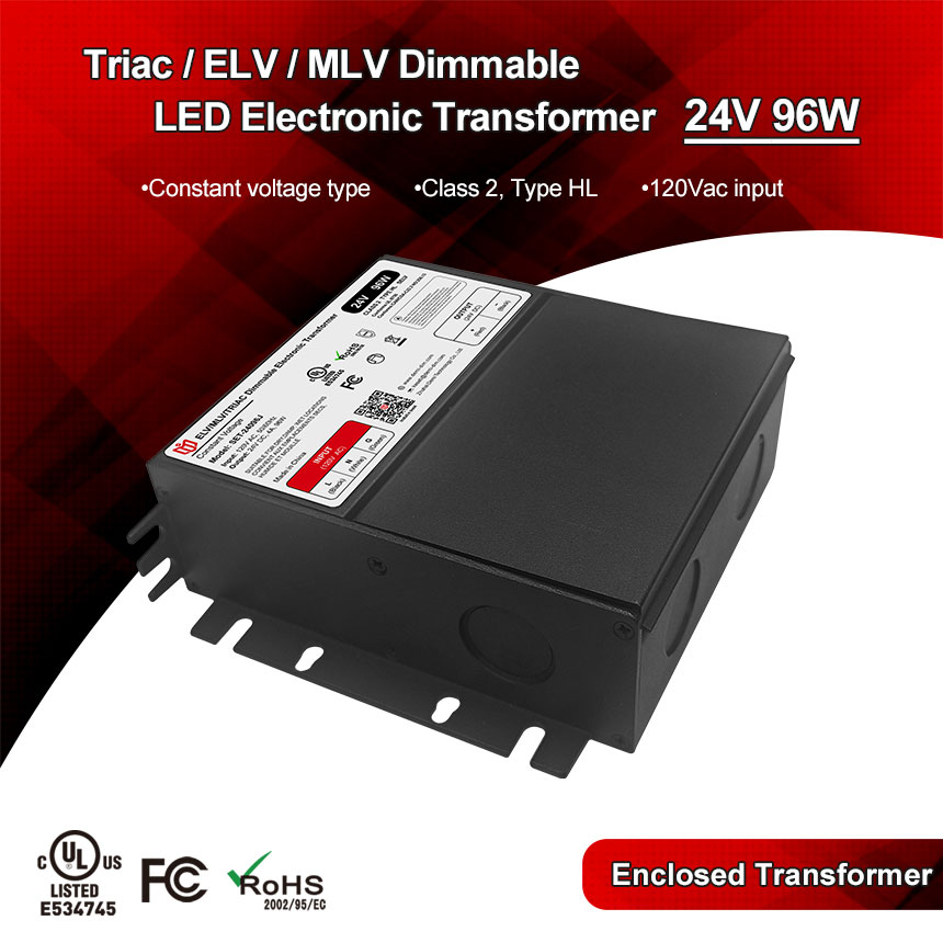 transformador de controlador led 24v