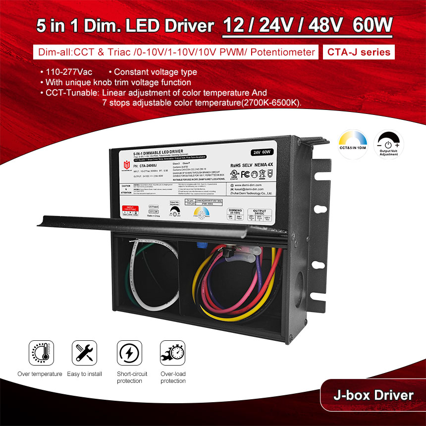 fuente de alimentación llevada 12v 60w