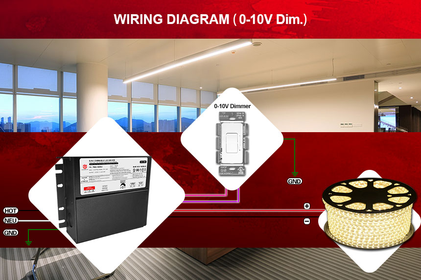 controlador led regulable 30w