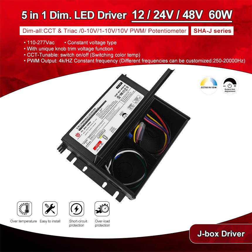 fuente de alimentación llevada 12v 60w