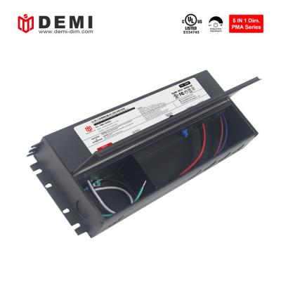 Fuente de alimentación del controlador de luz LED regulable triac y 0 10v regulable 300W 12V con certificación ul
        