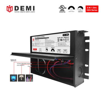 Controlador de tira de fuente de alimentación LED regulable 120w 12v/24v/48v triac y 0 10v
        