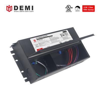 Caja de conexiones de fuente de alimentación del controlador de luces LED regulables triac de voltaje constante de 12v y 0 10v