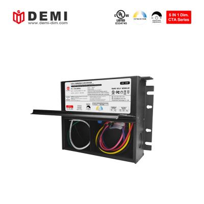 Salida pwm voltaje constante 30W 24V CCT y caja de conexiones de fuente de alimentación LED regulable 5 en 1